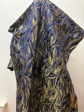 Made in France Abstract Art brocade fabric - 1.5 yards - 29” width